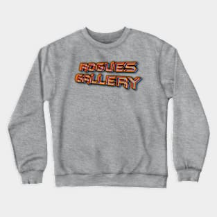ROGUES GALLERY 80s Text Effects 5 Crewneck Sweatshirt